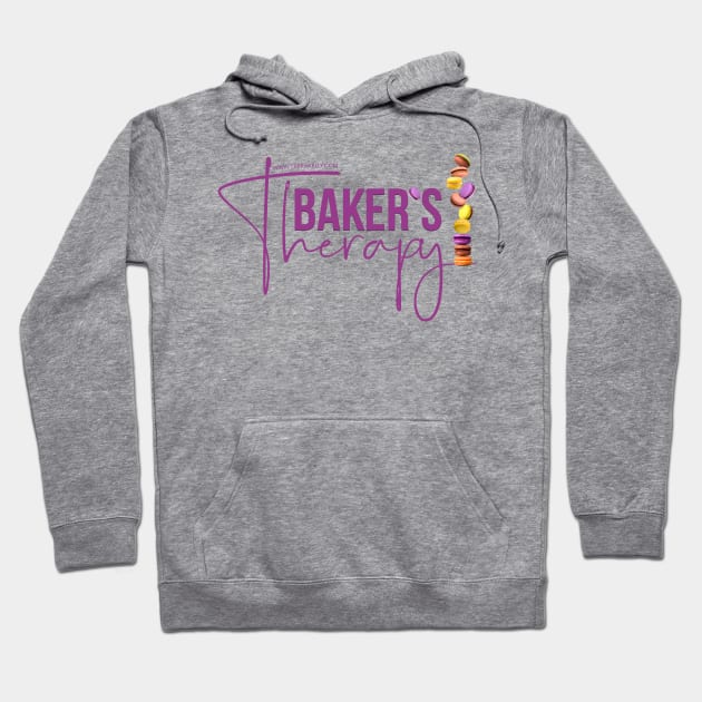 Baker's Therapy with Cookies Hoodie by Terra Kelly
